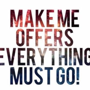 Closet Clear Out! Everything Must Go!